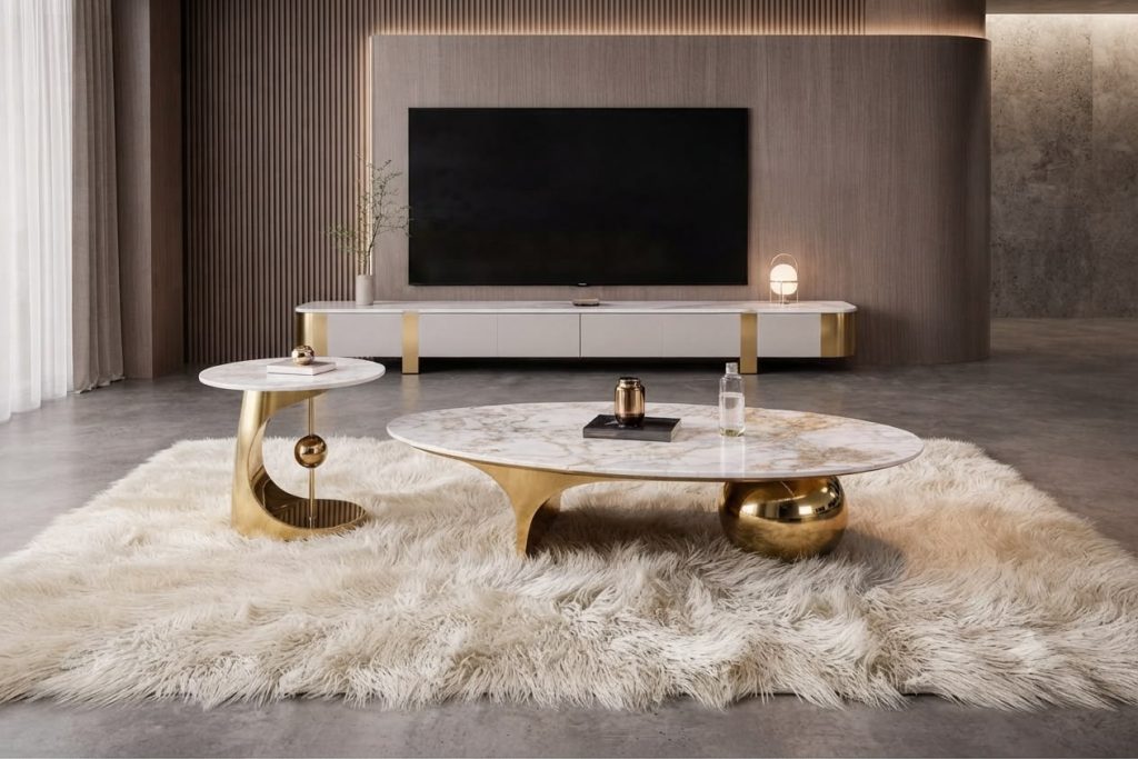 Orbit Modern Marble Set