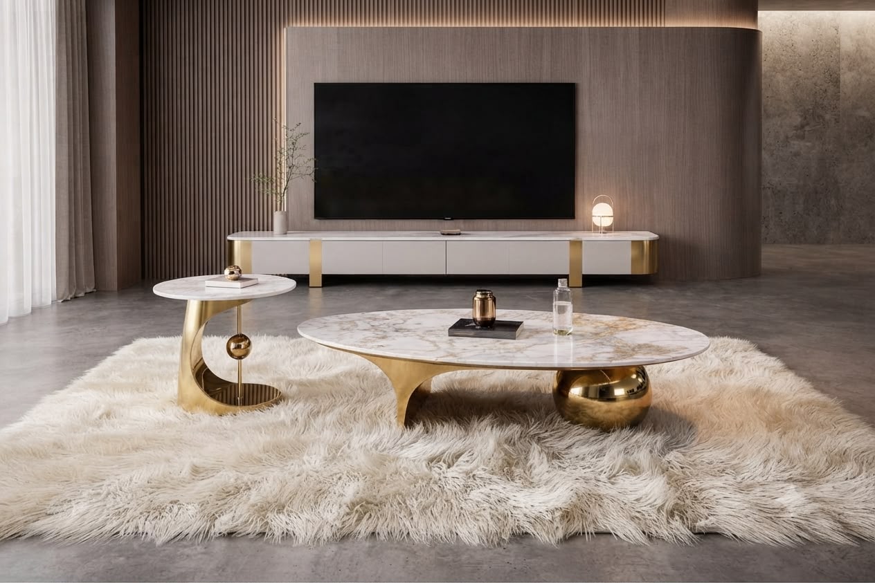 Orbit Modern Marble Set - Image 1