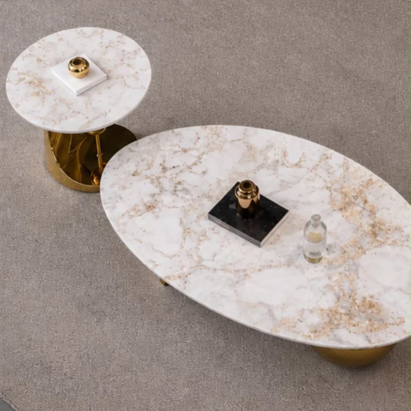 Orbit Modern Marble Set