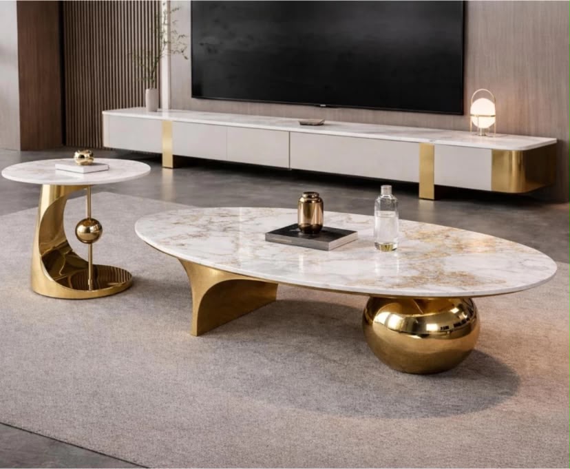 Orbit Modern Marble Set