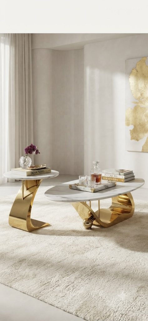 Curve & Sphere Living Collection
