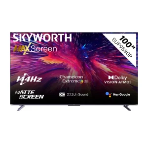 Skyworth 100-Inch QLED 4K UHD Google TV 144Hz - 100SUF9580P - Image 1