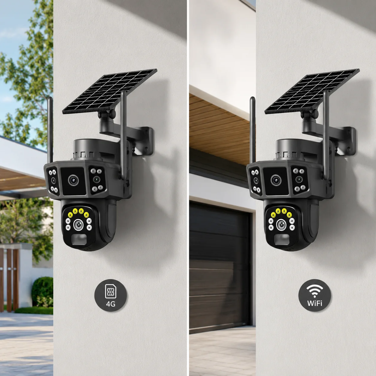 12MP 4G Solar CCTV Security Camera with Night Vision - Image 2