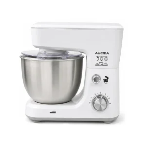 AUCMA Stand Mixer with Stainless Steel Bowl - 500W