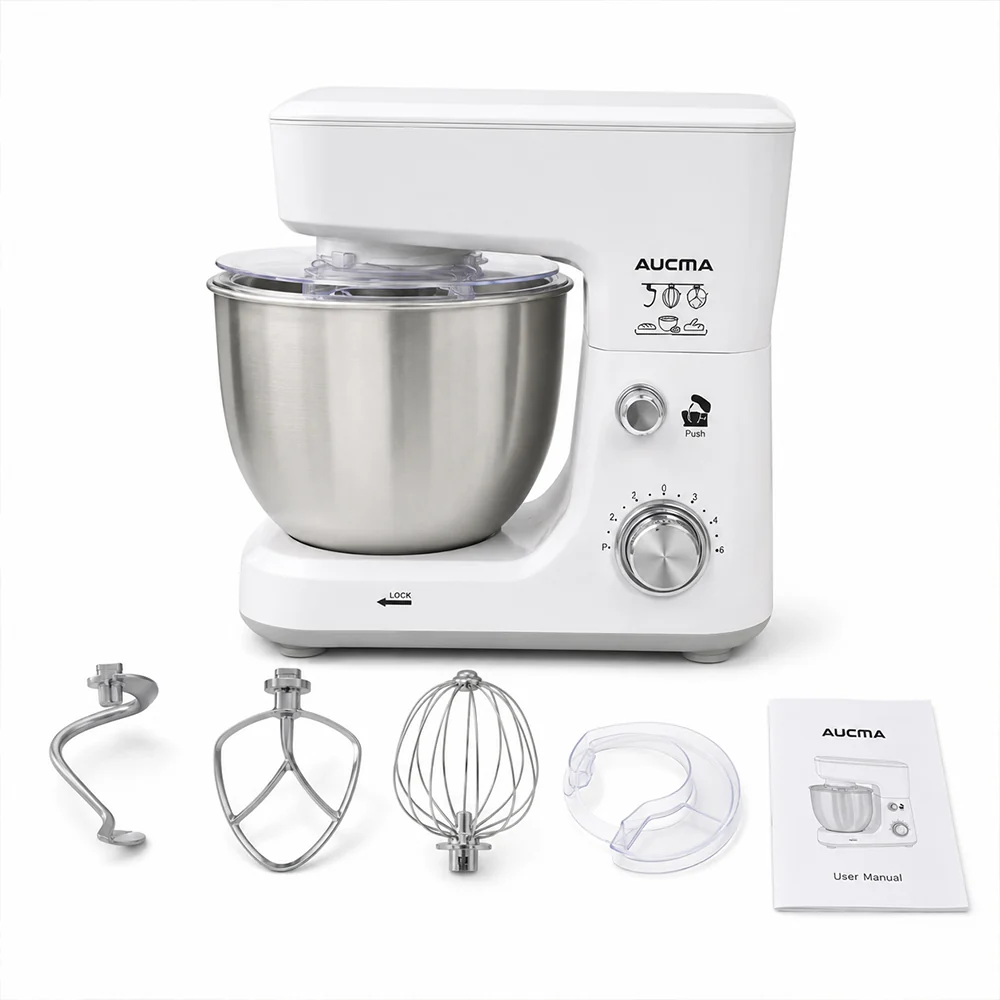 iStar-ST 3L Electric Food Chopper & Meat Grinder with Glass and Stainless Steel Bowls