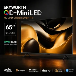 Skyworth 65-Inch Mini LED 4K UHD Google Smart TV with Eye Care - Image 3